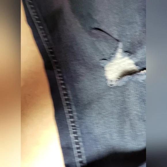 Hollister women size 9 regular skinny Blue Jeans - Picture 4 of 8